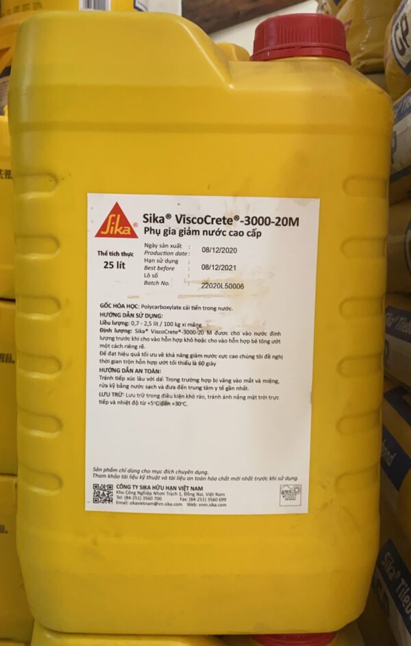 Sika viscocrete 3000-20m-25L