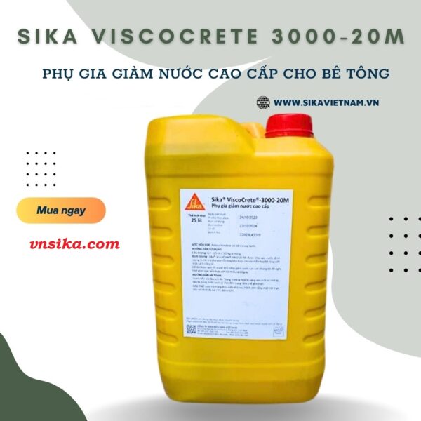 Sika viscocrete 3000-20m-25L - Hình ảnh 5