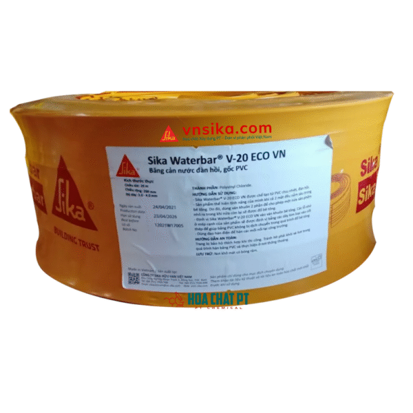 Sika Waterbar V20 ECO Băng cản nước đàn hồi gốc PVC