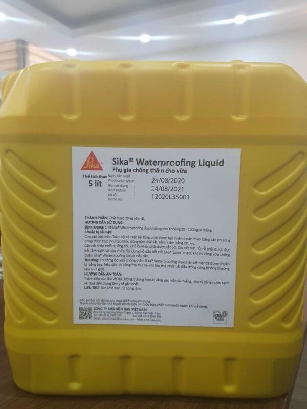 Sika WaterProofing Liquid - Hình ảnh 5