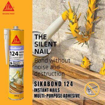 SikaBond-124 Instant Nails – Keo Dán Đa Năng Hiệu Quả Cao