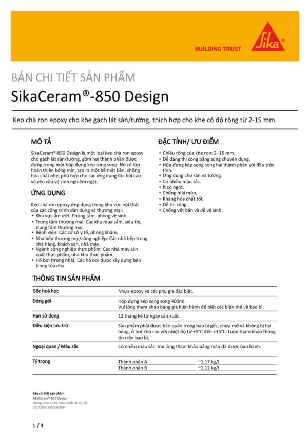SikaCeram®-850 Design - Hình ảnh 7