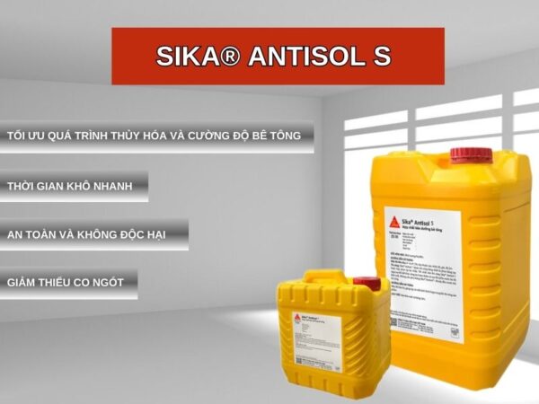 Sika Antisol E Hợp chất bảo dưỡng bê tông - Hình ảnh 2