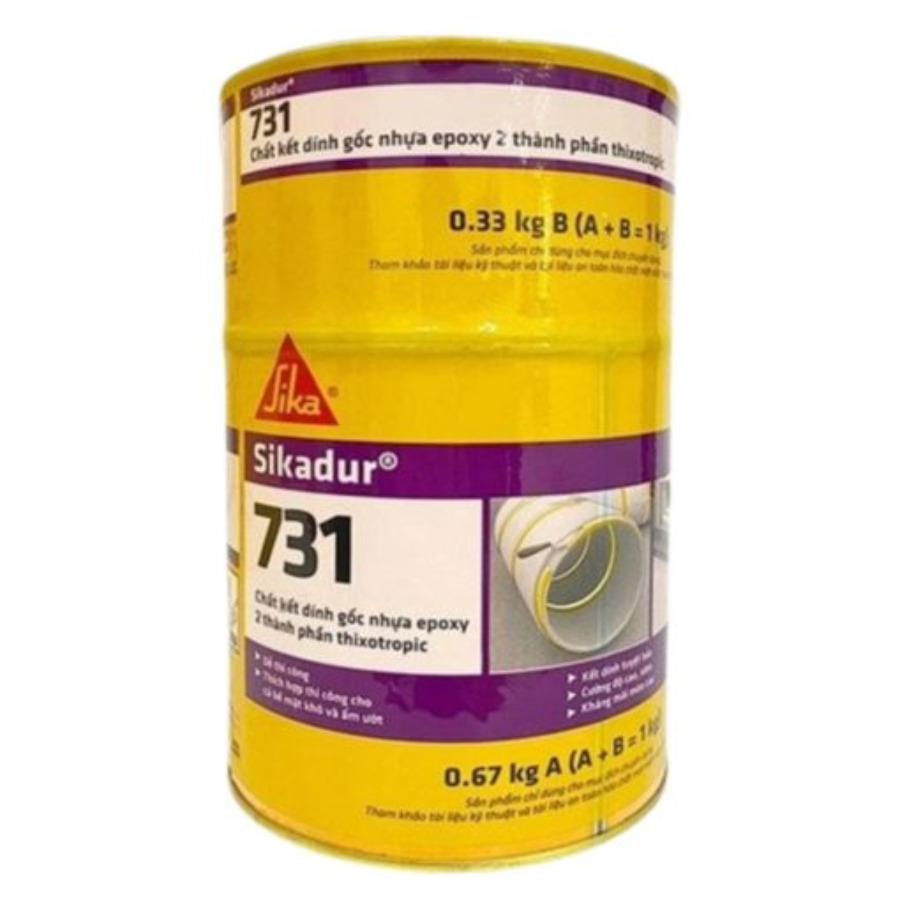 Sikadur 731– Keo trám vết nứt bê tông 1 Sikadur 731– Keo trám vết nứt bê tông