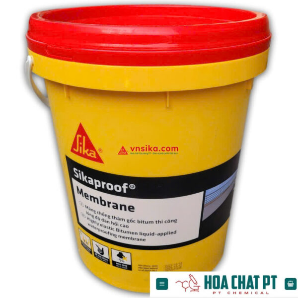 Sikaproof Membrane 20Kg Chống thấm Bitum Lỏng Đàn Hồi Cao