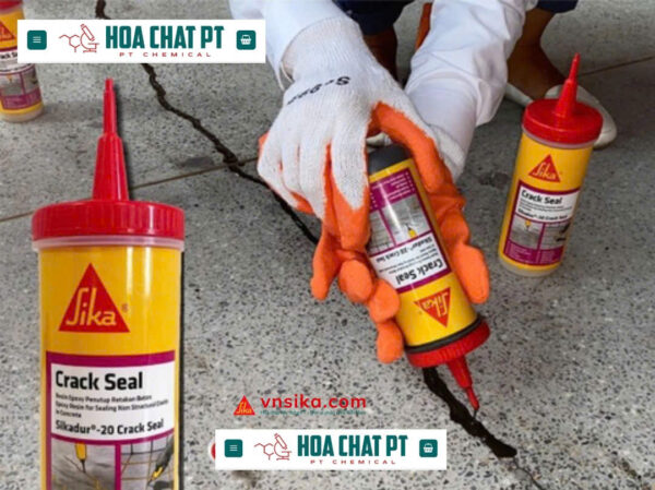 Sikadur®-20 Crack Seal KEO EPOXY ĐÀN HỒI NHẸ, ĐỘ NHỚT THẤP - Hình ảnh 9