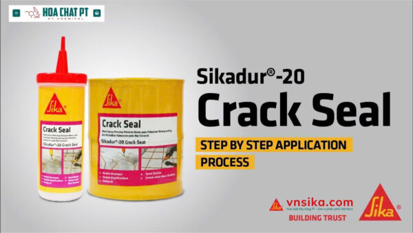 Sikadur®-20 Crack Seal KEO EPOXY ĐÀN HỒI NHẸ, ĐỘ NHỚT THẤP - Hình ảnh 10