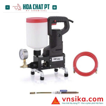 Máy bơm keo Epoxy xử lý vết nứt