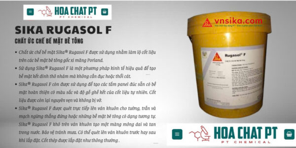 Sika® Rugasol F Chất ức chế bề mặt bê tông - Hình ảnh 7