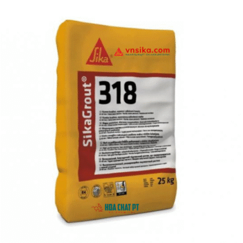 SikaGrout-318 Vữa rót gốc xi măng, bù co ngót, đạt cường độ cao sớm