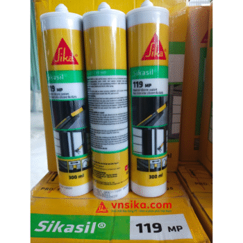 Sikasil-119 MP: Keo Silicone Trung Tính Đa Năng Cho Cửa Nhôm Kính Và Nội Thất