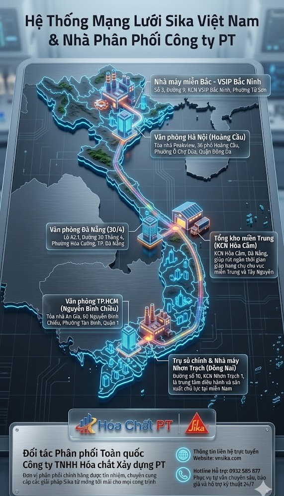 Báo Giá Sika Việt Nam Tại Quảng Ninh 2026: Hệ Giải Pháp Thầu B2B Chuyên Nghiệp