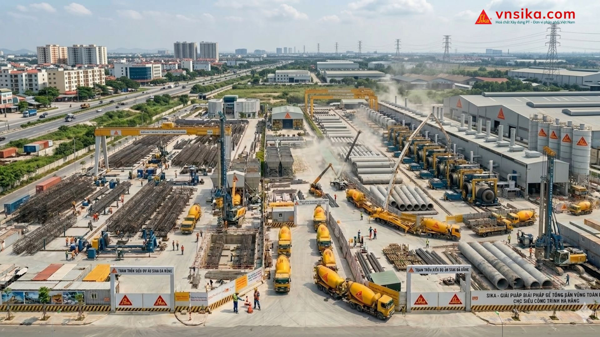 Sika Plastiment TM-28 | Phụ Gia Bê Tông Đầm Lăn & Khối Lớn Đỉnh Cao