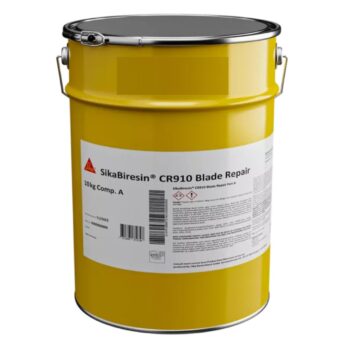 SikaBiresin CR910 | Nhựa Epoxy 2C Đóng Rắn Nhanh — Sửa Chữa Cánh Tuabin Gió
