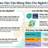 SikaMelt® — dòng keo nóng chảy phản ứng PUR 36 SikaMelt Giai phap Keo dan man cho vai det may