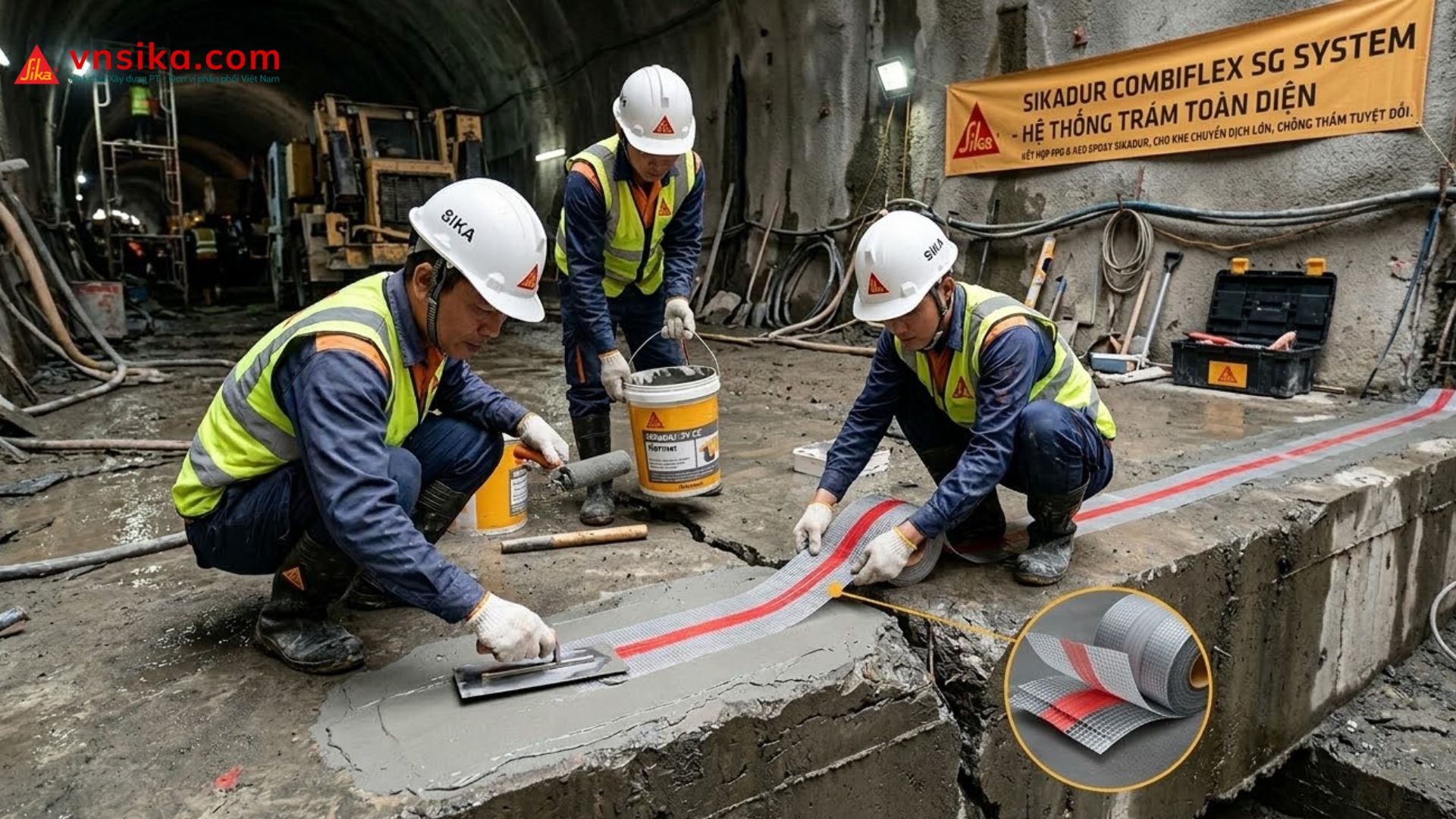 Sikadur Combiflex SG System | Hệ Thống Trám Khe Hiệu Suất Cao 2 Sikadur Combiflex SG System Hệ Thống Trám Khe Hiệu Suất Cao