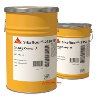 Sikafloor 2350 ESD Sơn Sàn Epoxy Tiêu Tán Tĩnh Điện 2 Thành Phần