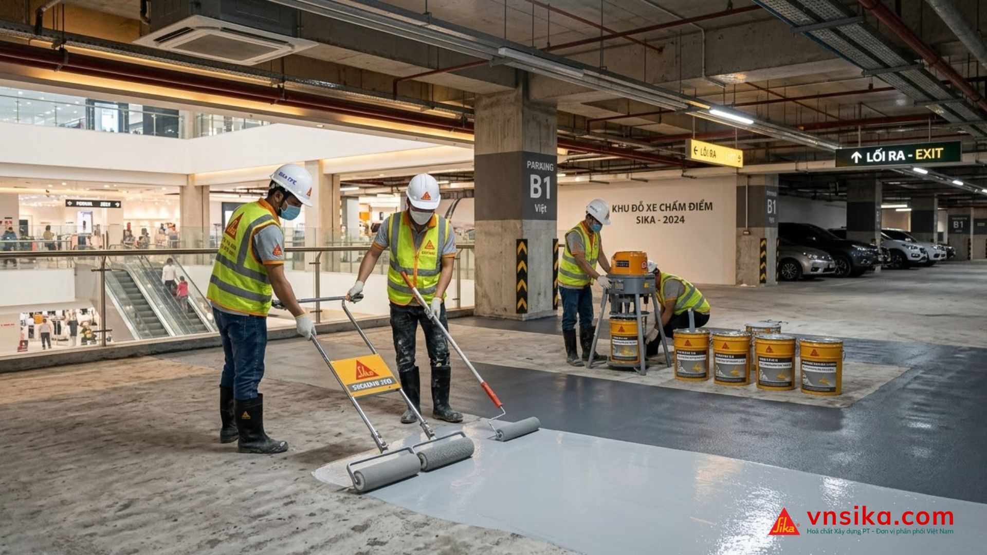 Sikafloor MultiDur EB-24 | Hệ Thống Sàn Epoxy Kháng Trơn Trượt Siêu Bền 2 Sikafloor MultiDur EB-24 Hệ Thống Sàn Epoxy Kháng Trơn Trượt Siêu Bền