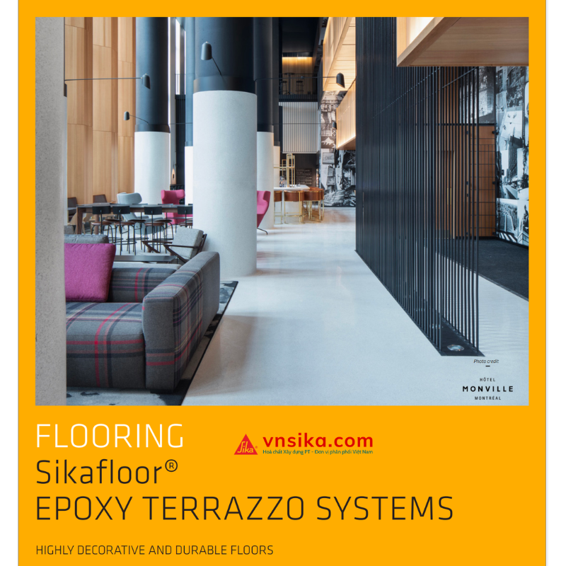 Sikafloor Terrazzo: Hệ Thống Sàn Epoxy Trang Trí Cao Cấp Không Mối Nối - Ảnh 2