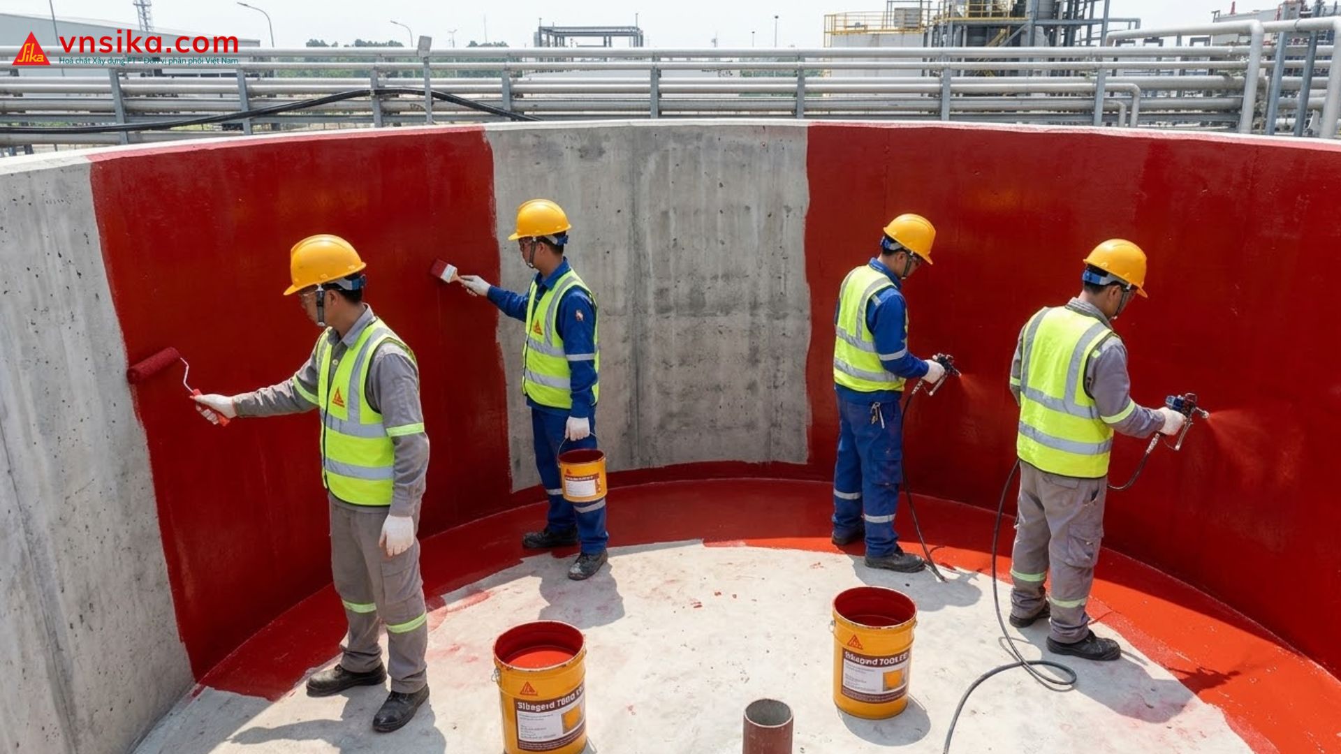 Sikagard 7000 CR | Hệ Thống Phủ Kháng Hóa Chất Công Nghệ Xolutec 2 Sikagard 7000 CR Hệ Thống Phủ Kháng Hóa Chất Công Nghệ Xolutec