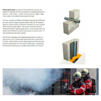 Trám xuyên thấu chống cháy Sika (Penetration Seals)
