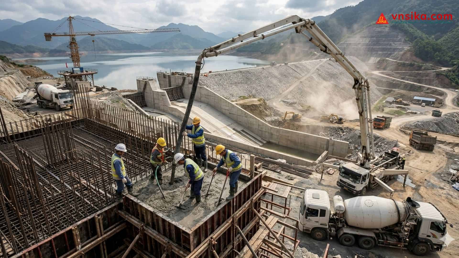 SikaControl 20 P VN | Phụ Gia Giảm Co Ngót & Bù Co Ngót Đỉnh Cao