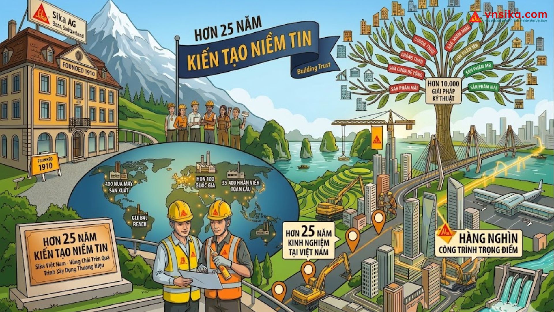 Báo Giá Sika Việt Nam Tại Hồ Chí Minh 2026: Giải Pháp Hạ Tầng Công Nghiệp B2B