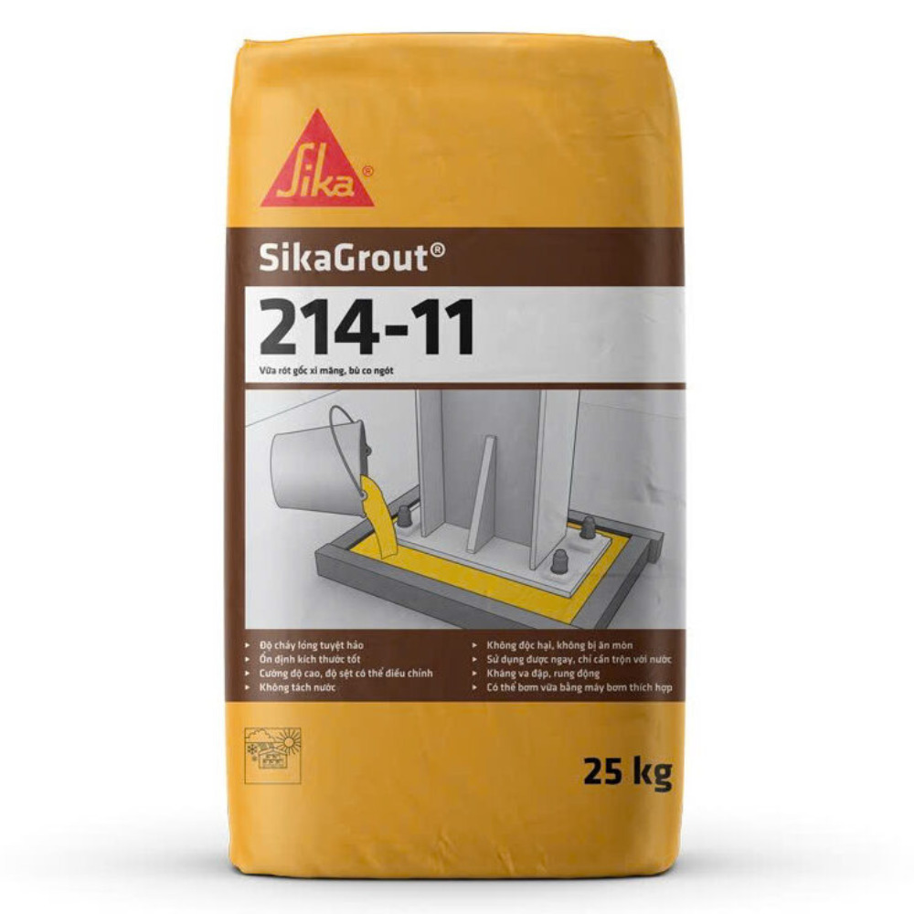 SikaGrout-214-11 vữa rót xi măng bù co ngót Sika