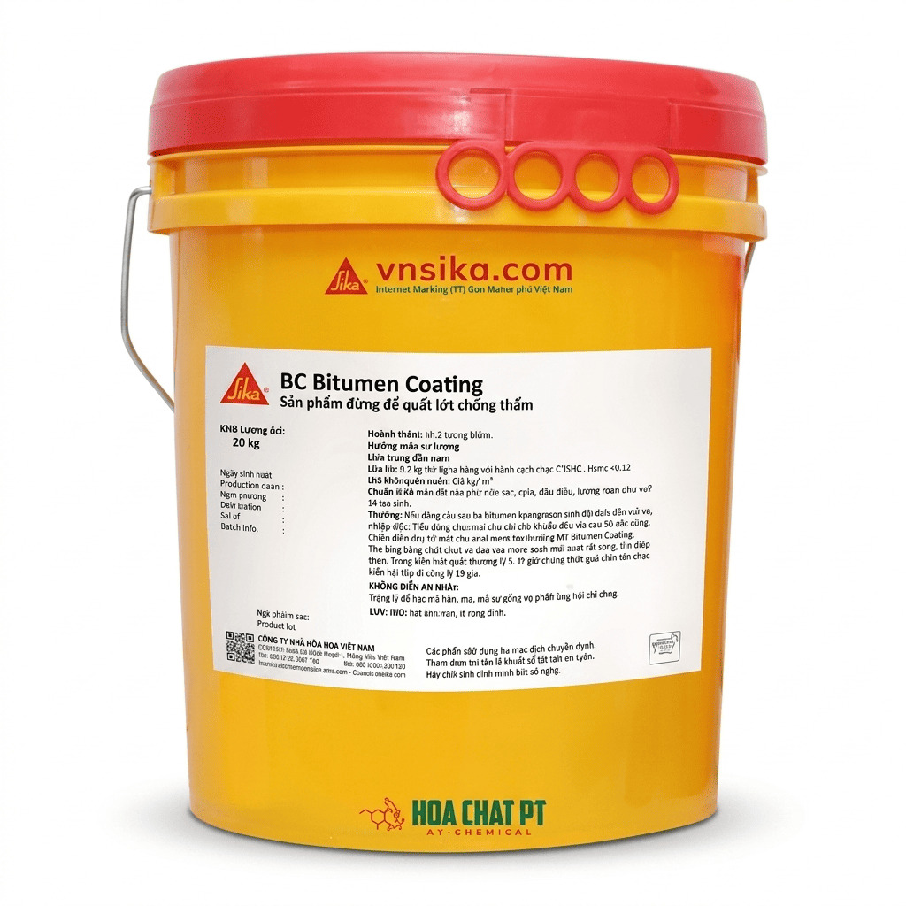 Sika BC Bitumen Coating 8 BC Bitumen Coating sản phẩm quét lót chống thấm Sika
