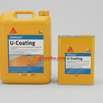 Sikalastic® U-Coating| LỚP PHỦ KHÔ NHANH GỐC POLYURETHANE CHO HỆ THỐNG CHỐNG THẤM MÁI
