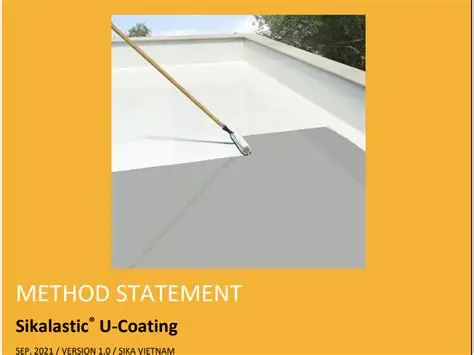 Thi công Sikalastic U-Coating trên sàn mái lộ thiên